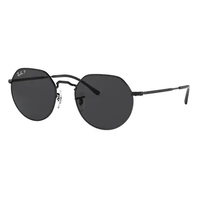 Ray-Ban Jack RB3565 002/48 Polarized M (53) Fekete Unisex Napszemüvegek