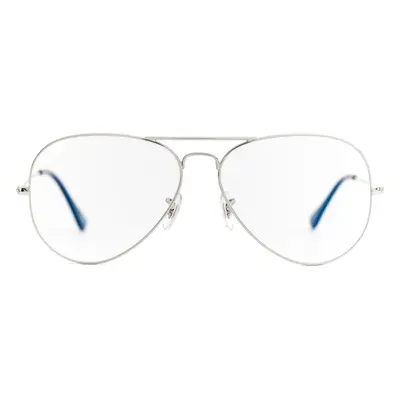 OiO by eyerim Nash Silver blue-light [non-prescription] ONE SIZE (60) Ezüst Unisex Dioptriás sze