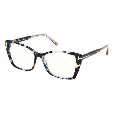 Tom Ford FT5893-B 005 ONE SIZE (55) Havana Férfi Dioptriás szemüvegek