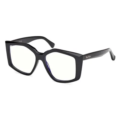 Max Mara MM5162-B 001 blue-light [non-prescription] ONE SIZE (53) Fekete Férfi Dioptriás szemüve