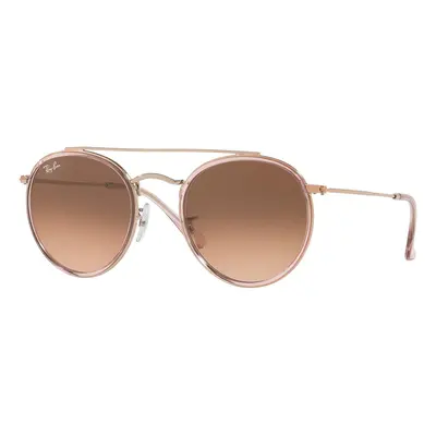 Ray-Ban Round Double Bridge RB3647N 9069A5 ONE SIZE (51) Rózsaszín Unisex Napszemüvegek