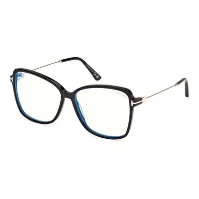 Tom Ford FT5953-B 001 ONE SIZE (55) Fekete Férfi Dioptriás szemüvegek