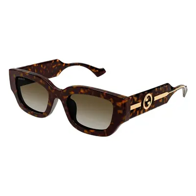 Gucci GG1558SK 002 ONE SIZE (51) Havana Férfi Napszemüvegek