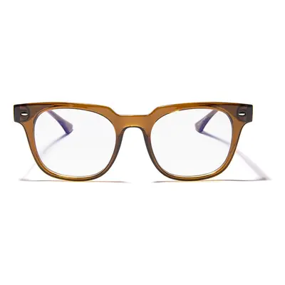 OiO by eyerim Hydra Crystal Brown blue-light [non-prescription] ONE SIZE (50) Barna Unisex Diopt