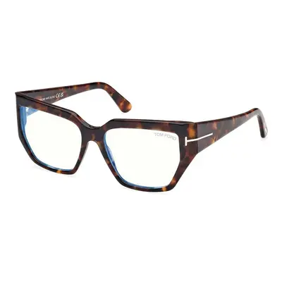 Tom Ford FT5951-B 052 ONE SIZE (54) Havana Férfi Dioptriás szemüvegek