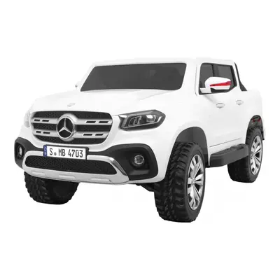 Elektromos kisautó Mercedes-Benz X-Class MP4 4x4 fehér