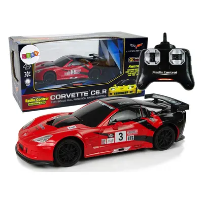 Távirányítós sportautó RC Corvette 1:24 piros