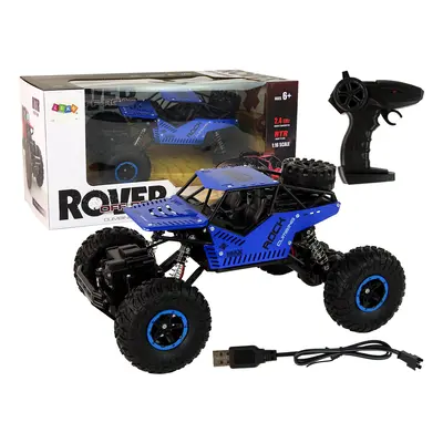 R/C 1:16 távirányító Off-Road autó fekete kék