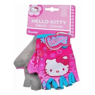 Lány kerékpáros kesztyű Hello Kitty