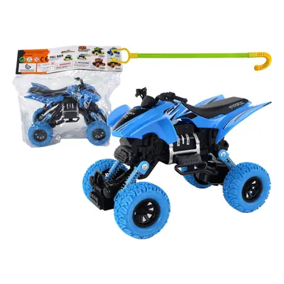 Elektromos játékautó Off-road gomb Quad XC gumikerekek kék