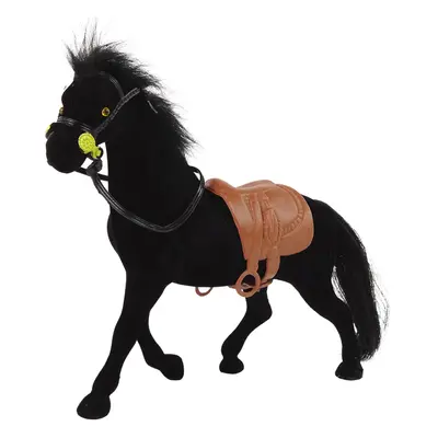 Black Farm Velvet Horse figura