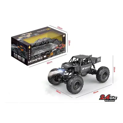 Mamido Terep játék távirányító Monster black 1:8