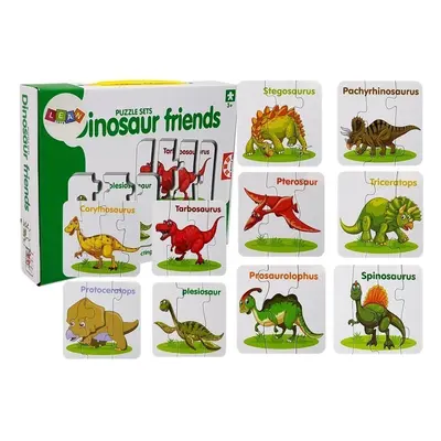 Oktatási puzzle dinoszauruszok