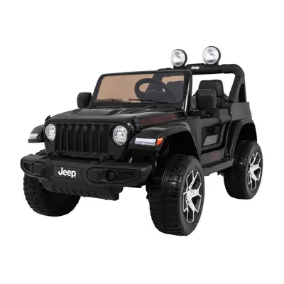 Mamido Elektromos autó Jeep Wrangler Rubicon 4x4 fekete