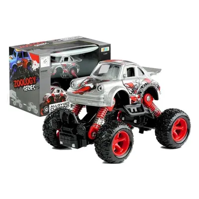 Elektromos Monster Truck lengéscsillapítókkal, 1:36 méretarányban hajt