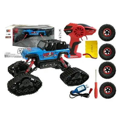 Climber 4x4 R/C távirányítós terepautó kék