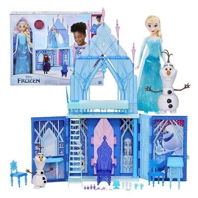 Hasbro Grand Palace Ice Kingdom Castle Elsa Doll és Olaf the Snowman Frozen