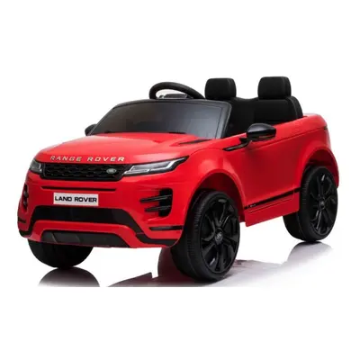 Gyermek elektromos kisautó Range Rover Evoque piros