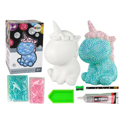 Kit Unicorn DIY Diamonds Crystals Blue