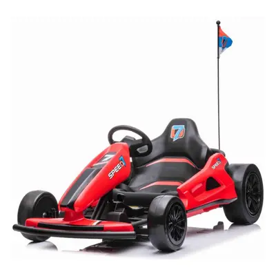 Gyermek elektromos gokart Speed 7 Drift piros