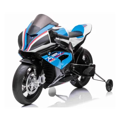 Gyermek elektromos motorkerékpár BMW HP4 Race kék