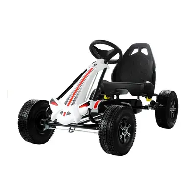 Gokart felfújható kerekekkel Monster white