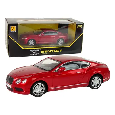 Electric Bentley 1:24 Friction Drive Car, piros