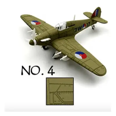 Kit repülőgép Hawker Hurricane NO.4 1:48