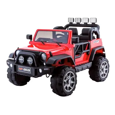 Gyermek elektromos kisautó Jeep HP012 piros