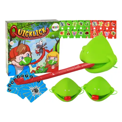 Vidám ügyességi játék Quick Tongue Frog - Catch Insect Frog Mask