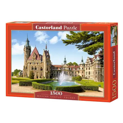 Puzzle 1500 darab Moszna vára, Lengyelország