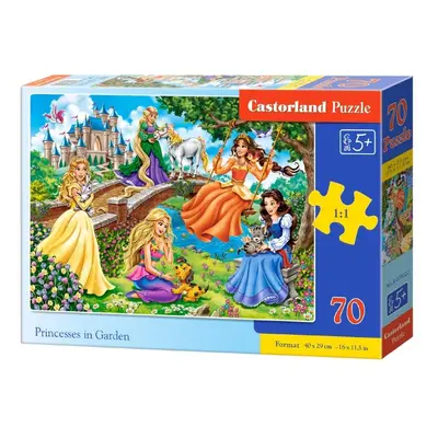 70 darabos puzzle Hercegnők a kertben