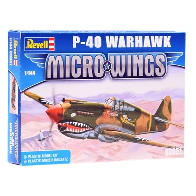 Revell Micro Wings Model P-40 Warhawk 1:144