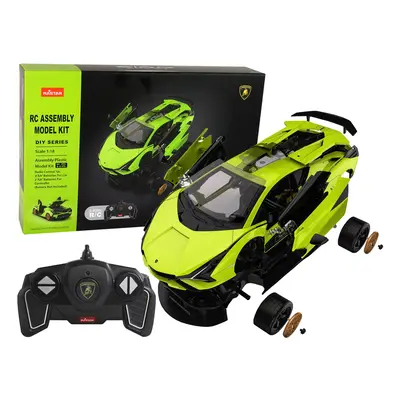 RASTAR Építőipari játék távirányító Lamborghini Sian 1:18 zöld