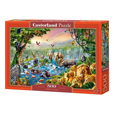 Puzzle 500 db Jungle River