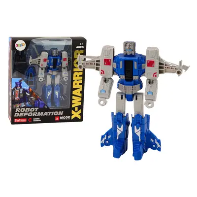 Robot-helikopter 2 az 1-ben Transformation X-Warrior Blue