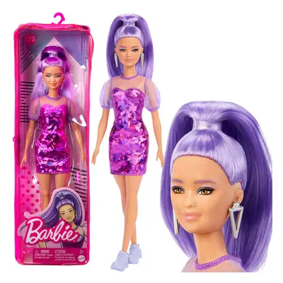 Barbie Fashionistas modell #178 lila ruha