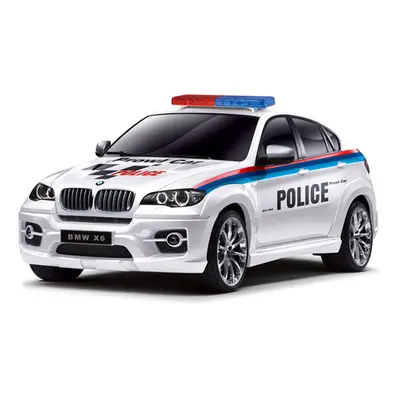 Mamido R/C BMW X6 1:24 távirányítós rendőrautó Szín: Fehér