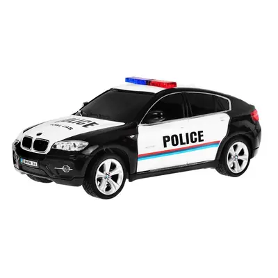 Mamido R/C BMW X6 1:24 távirányítós rendőrautó Szín: Fekete