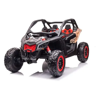 Elektromos kisautó Buggy Can-Am 2x24V 2x240W fekete-piros