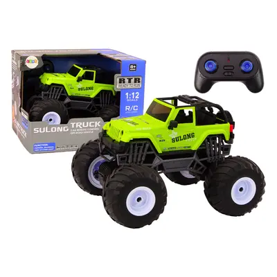 2.4G RC 1:12 Off-Road távirányítós autó zöld