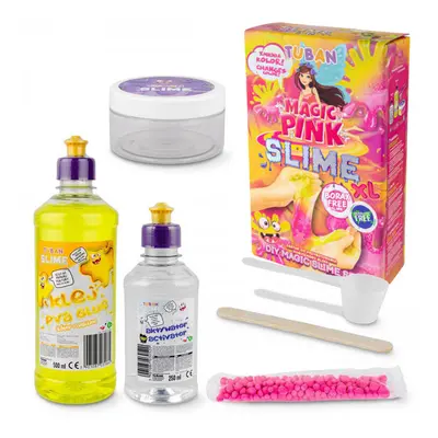 Tuban kreatív készlet Slime Magic pink XL színt vált