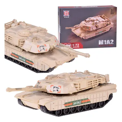 Kit Abrams M1A2 amerikai tankfigurák Tank 1:72