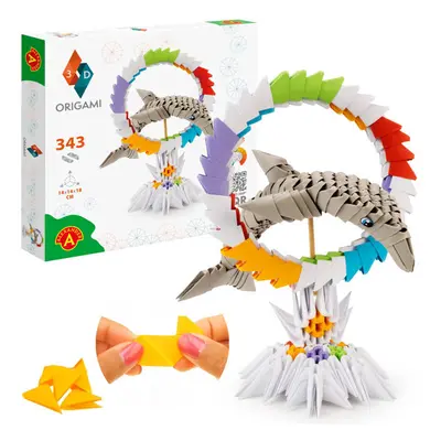 Alexander Creative szett 3D origami delfin