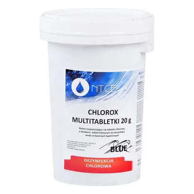 Chlorox Multitablets Chlorox 20g Pool kémia 1KG kék