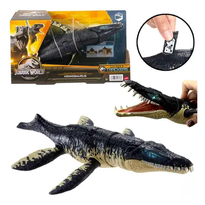 Jurassic World Dinosaur Kronosaurus Wild Roar Moves Jaws