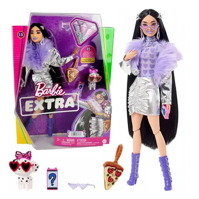 Barbie Extra Fashion stílusú baba dalmáciával és kiegészítőkkel 15. sz