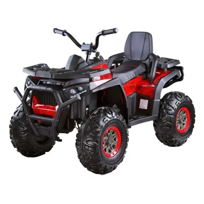 Gyermek elektromos ATV Terrain Spider 4x4 pirosra festve