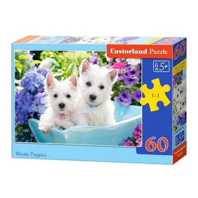 Westie kiskutya 60 darabos puzzle