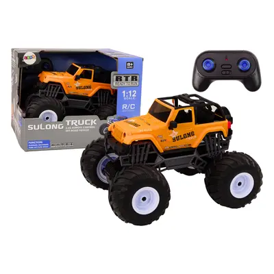 2.4G RC 1:12 off-road távirányítós autó narancssárga